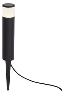 Модерна външна лампа за стълб 12V черна вкл. LED IP65 - Voltaire Palo