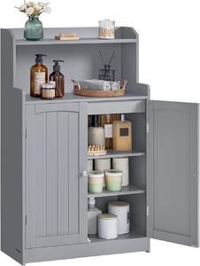Шкаф за баня Vasagle Grey 60x30x110 cm