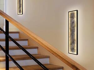 STONE - ЛАМПА ЗА СТЕНА LED CCT - ЧЕРНА L60