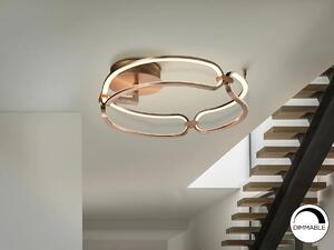·COLETTE· LED ЛАМПА ЗА ТАВАН Ø47 РОЗОВО ЗЛАТО