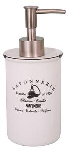 Дозатор за сапун от бял фаянс 400 ml Savonnerie - Antic Line