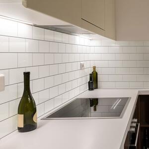 Комплект стикери за плочки 30 бр. 20x10 cm Subway Tiles White - Ambiance