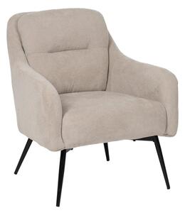 Бежово шенилово кресло Classic – Ixia