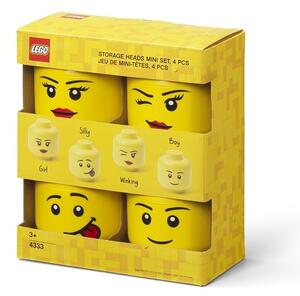 Пластмасови детски кутии за съхранение в комплект от 4 броя Multi-Pack - LEGO®