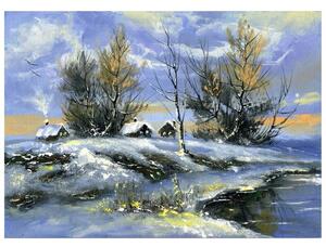 Живопис 70x50 cm Winter - Wallity