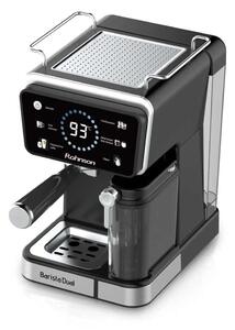 Кафемашина еспресо Rohnson R-98082, 1350W, 20 bar, 1.5л обем на резервоара за вода, 0.5л обем на резервоара за мляко, черна
