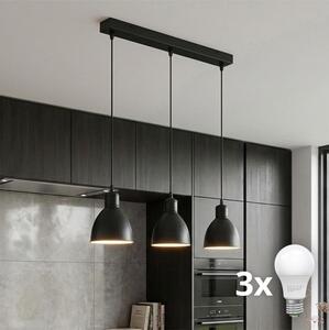 BRILAGI - LED полилей на кабел RIDDY 3xE27/60W/230V черен