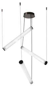 Zuma Line 1238 - LED полилей на кабел с димер COMO LED/64W/230V 2700-6500K черен + дистанционно управление