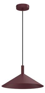 Полилей на кабел ANEGA 1xGX53/15W/230V Ø 30 см бордо