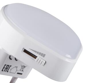 Kanlux 37396 - LED Контакт с ориентировъчна светлина със сензор ULOV LED/0,5W/230V