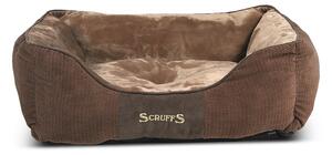 Кафяво плюшено легло за кучета 50x60 cm Scruffs Chester M - Plaček Pet Products