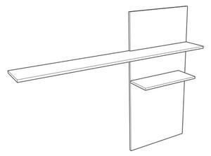 Стенна полица TREVISO - 2 цвята