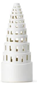 Бял керамичен коледен свещник Lighthouse, ø 9 cm Urbania Lighthouse High Tower - Kähler Design