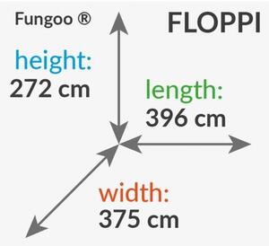 Дървена детска площадка с пързалка и люлки - Fungoo Flоppi