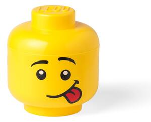 Жълта кутия за съхранение Silly, ⌀ 16,3 cm - LEGO®