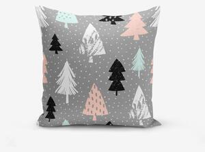 Калъфка за възглавница с памук Grey Background Agac, 45 x 45 cm - Minimalist Cushion Covers