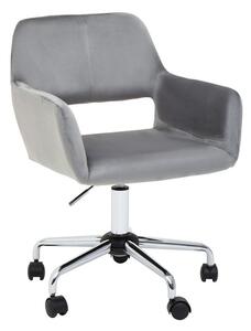 Сив тапициран офис стол Brent – Premier Housewares