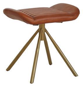 Кафява кожена табуретка Buffalo – Premier Housewares