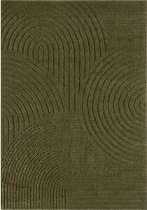 Тъмнозелен килим 120x170 cm Whirl – ESTE