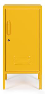 Жълто метално заключващ се шкафче 35x76x40 cm Cambridge – Yes Everyday