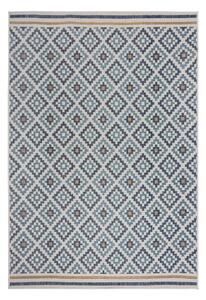 Жълто-син килим за открито и закрито 120x170 cm Zia Trellis – Flair Rugs
