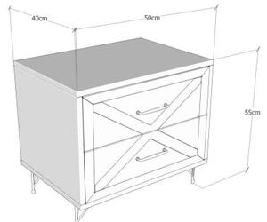 Нощно шкафче Felicita - Kalune Design