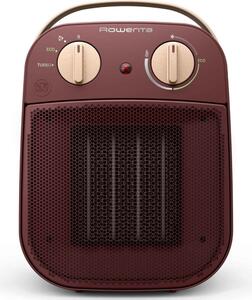 Вентилаторна печка Rowenta SO8231F0, 2 степени на мощност, термостат, 1800W, червена