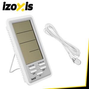 Метеостанция IZOXIS – цифров термометър, хигрометър, часовник и будилник
