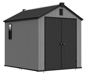Пластмасова къща за инструменти Mandal 1,9 x 2,4 м CoverTech антрацит