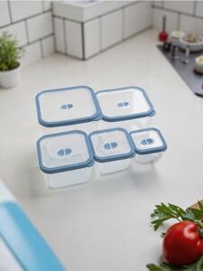 Sinsay - Контейнери за храна с капак 5 pack - cин