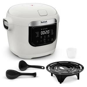 Мултифункционален уред за готвене Tefal MY700BF0, 6l вместимост, 10 програми за готвене, бял