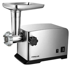 Месомелачка Finlux MTG-8018FS, функция обратен ход, нож от неръждаема стомана, 1800W, инокс