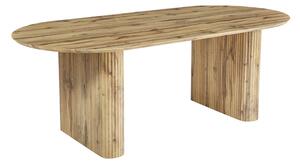Трапезна маса NEMBOU mdf в цвят дъб 210x100x76см