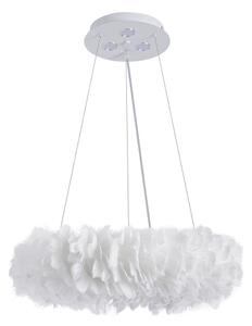BRILAGI - LED полилей на кабел FEATHER 3xE27/40W/230V + 3xLED/3W Ø 40 см бял