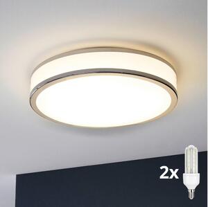 Eglo 31025 - LED таванно осветително тяло за баня PALERMO 2xE14/40W/230V IP44