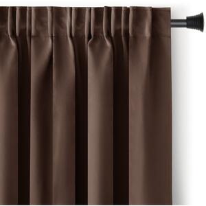 Кафяво затъмняващо перде 140x175 cm Kierra – Restilo