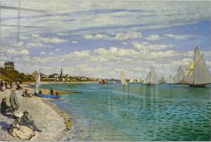 Картина върху стъкло 100x70 cm Claude Monet - Wallity