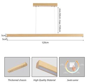 Brilagi - LED полилей на кабел OAK LED/30W/230V 3000/4500/6000K дъб