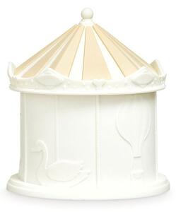 Детска нощна лампа в цвят слонова кост Carousel Off-White – Cam Cam Copenhagen