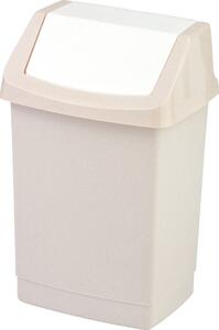 Бежово пластмасово кошче за боклук 25 l Click-It – Curver