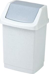 Светлосиво пластмасово кошче за боклук 50 l Click-It – Curver