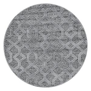 Сив кръгъл килим ø 80 cm Pisa – Ayyildiz Carpets