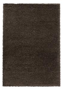 Тъмнокафяв килим 60x110 cm Fluffy – Ayyildiz Carpets