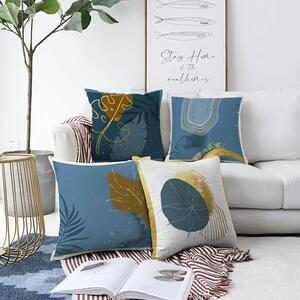 Комплект от 4 калъфки за възглавници Magical Night, 55 x 55 cm - Minimalist Cushion Covers