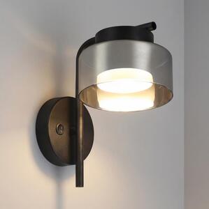 Brilagi - LED Стенна лампа AURA LUX 1xGX53/30W/230V черна/опушена