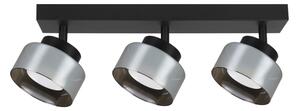 Brilagi - LED Точково осветително тяло AURA LUX 3xGX53/30W/230V черно/опушено