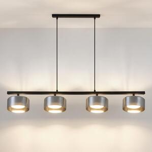 Brilagi - LED Полилей на кабел AURA LUX 4xGX53/30W/230V черен/опушен