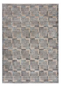 Сиво-бежов килим 200x290 cm Evelyn Blocks – Flair Rugs