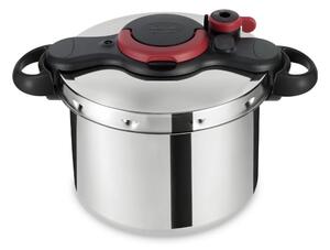 Тенджера под налягане от неръждаема стомана 9 л Clipso Minut Easy - Tefal