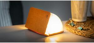 Оранжева LED настолна лампа с текстилен абажур (височина 2,5 cm) Booklight – Gingko